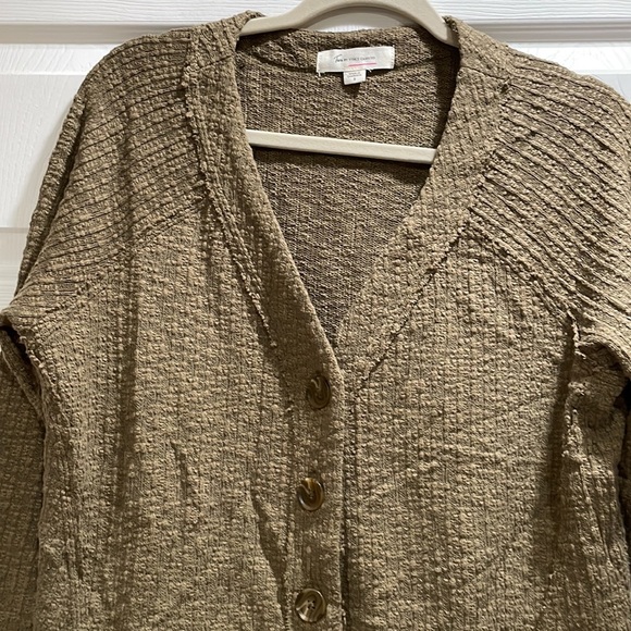 Two by Vince Camuto Chunky Rib Knit Cardigan S - Picture 5 of 10